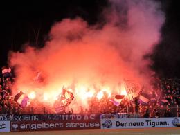 Bielefeld-Fans in Walldorf