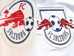 Das neue (l.) und das alte Salzburger Europapokal-Logo